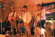 Seth Pitt, Hedge and Old Git (original drummer and vocalist) at Weston Inn in Bath (13 May 2005)