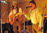 Seth and Hedge at Weston Inn in Bath (13 May 2005)
