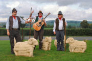 The Mangledwurzels with the Shepton Sheep