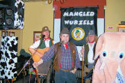 The Mangledwurzels with the R.I.C.E. Pink Elephant at the Red Lion, Bath (11 Mar 2006)